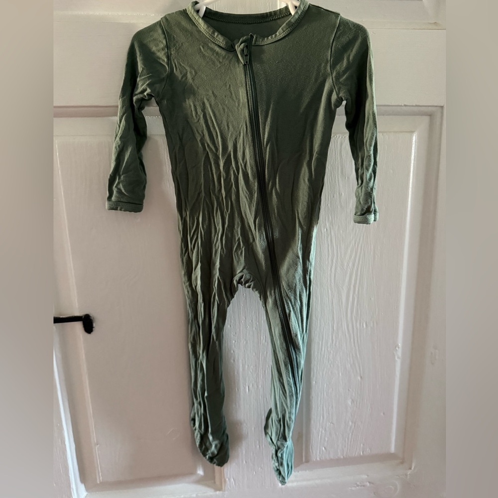 Kyte BABY Pine zippered footie